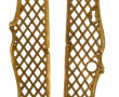 Ensemble de plaques de porte en métal do