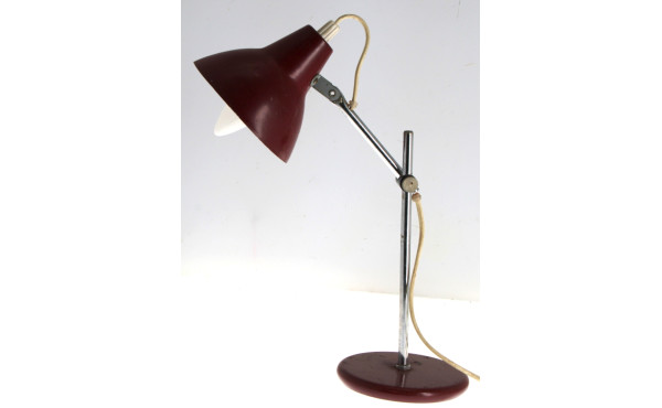 Lampe de bureau des années 50/60 en mét