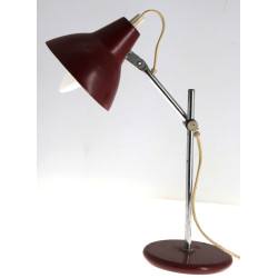 Lampe de bureau des années 50/60 en mét