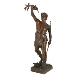 Eugène MARIOTON (1854-1933) "Le Vainqueu