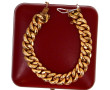 Bracelet maille gourmette vintage en FIX