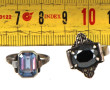Lot de 2 bagues ART DECO en argent, sert
