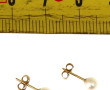 Puces d'oreilles avec perles de culture,