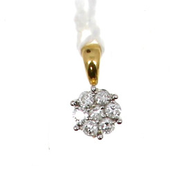 Pendentif en or jaune 18 carats, poinçon