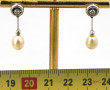 Paire de boucles d'oreilles pendantes en