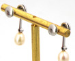 Paire de boucles d'oreilles pendantes en