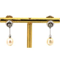 Paire de boucles d'oreilles pendantes en