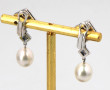 Paire de boucles d'oreilles pendantes en