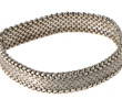 Bracelet ligne en or gris 18 cts, poinço