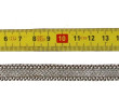 Bracelet ligne en or gris 18 cts, poinço