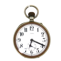 Grosse montre en acier, en état de fonct