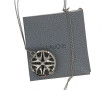 LALIQUE - Pendentif ouvrant en métal ajo