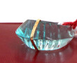 BACCARAT - Bague jonc en cristal bleu ci