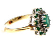 Bague en or jaune 18 cts, poinçon tête d