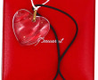 BACCARAT - Pendentif cœur en cristal tra