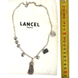 LANCEL - Sautoir avec breloques en métal