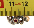 Bague ancienne deux ors 18 cts, plus de 