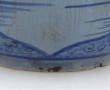 Vase balustre en faïence à décor en cama