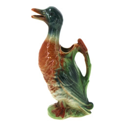ST CLEMENT - Pichet "canard" en barbotin