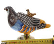 Saucière en faïence polychrome en forme 
