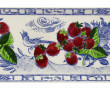 GIEN - Décor "Oiseau bleu" - Plat à cake