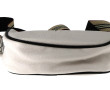 Sac de dame à bandoulière, cuir blanc gr