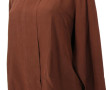 YVES SAINT-LAURENT - Blouse en soie coul