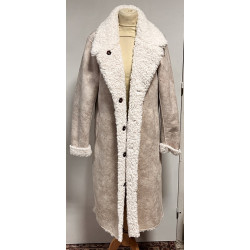 FREDA - Manteau femme reversible, 100% p