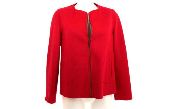 GEORGES RECH - Veste femme rouge, fermet