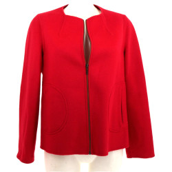 GEORGES RECH - Veste femme rouge, fermet