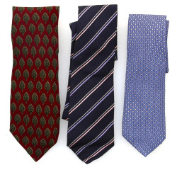 GANT, ARMANI et LANCEL - Lot de 3 cravat