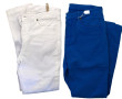 DENIM STUDIO - 2 pantalons femme en toil