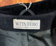 WEINBERG - Manteau pure laine et velours