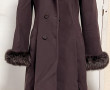 ALAIN CHABASON - Manteau femme en laine 