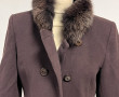 ALAIN CHABASON - Manteau femme en laine 