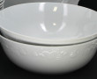Service de table en porcelaine blanche d