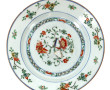 CHINE Cie des Indes - Assiette "Famille 