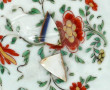 CHINE Cie des Indes - Assiette "Famille 