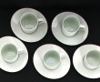 LIMOGES Manufacture Royale - 5 tasses à 