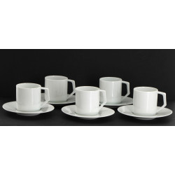 LIMOGES Manufacture Royale - 5 tasses à 