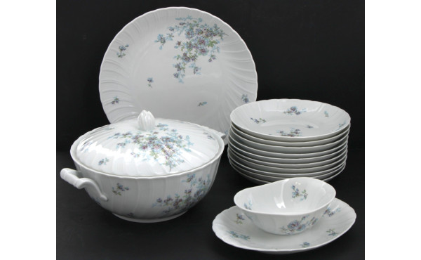 LIMOGES Manufacture BERNARDAUD, modèle G
