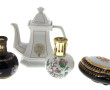 Deux lampes BERGER dont une en porcelain