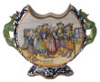 HENRIOT QUIMPER - Vase circulaire à pans