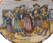 HENRIOT QUIMPER - Vase circulaire à pans
