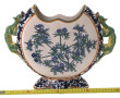 HENRIOT QUIMPER - Vase circulaire à pans
