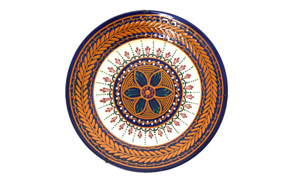 HB QUIMPER (Avant 42) - Assiette à décor