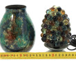 LAQUE LINE - Vase en verre décor intérie