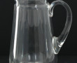 BACCARAT - Broc à eau en cristal, signé,