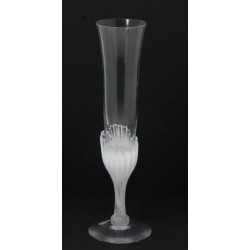 DAUM France - Soliflore signé, H 28 cm
