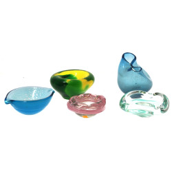 VENISE (Murano) et divers - Lot de 4 vid